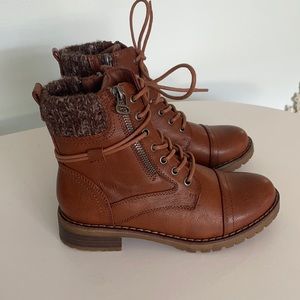 Cupcake Couture Girls Lace Up Boots